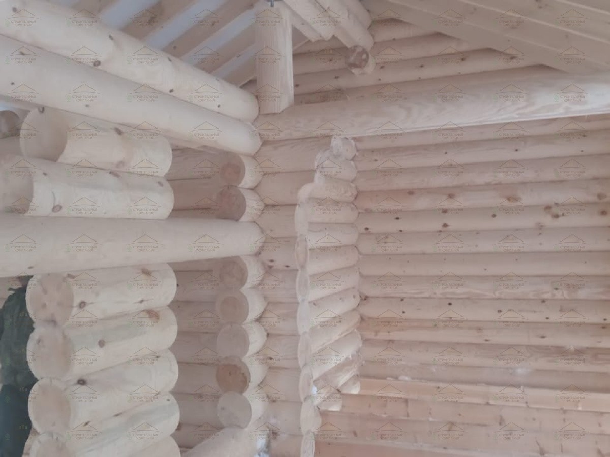 Баня из бревна 280мм Дмитровский р-н Ильинские Усадьбы