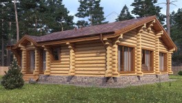 фото Дом из бревна 120.65