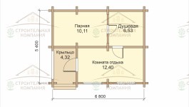 фото Баня из бруса 32.82