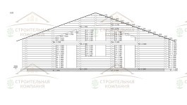 фото Дом из бревна 155.68