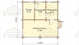 фото Баня из бревна 34.93
