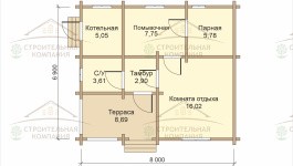 фото Баня из бруса 47.25