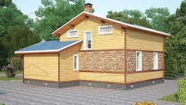 фото Дом из блоков 181.25