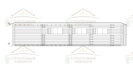фото Дом-баня из бревна 112.53