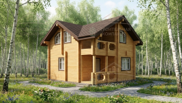 фото Дом из бруса 89.92