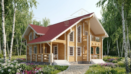 фото Дом из бревна 168