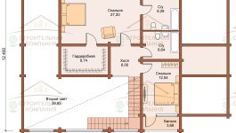 фото Дом из бруса 299.83