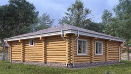 фото Дом из бревна 128.96