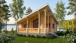 фото Дом из бревна кедра 67.24 