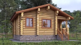 фото Баня из бревна 49.16