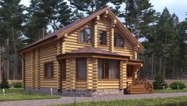 фото Дом из бревна 170.75