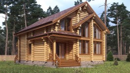 фото Дом из бревна 170.75
