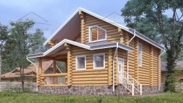 фото Дом из бревна 157.34