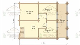 фото Дом из бруса 118.35