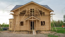 фото Дом-баня из бруса 253.41