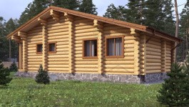 фото Баня из бревна  80.54