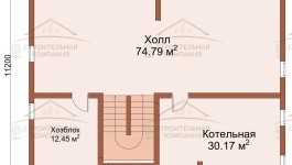 фото Дом-баня из бруса 356.04
