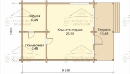 фото Баня из бруса 55.88