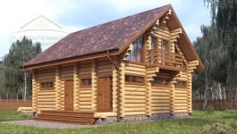 фото Дом из бревна 164.85