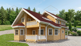 фото Дом из бруса 207.92