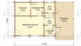 фото Баня из бруса 47.11