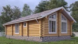фото Дом из бревна 118.47