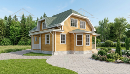 фото Дом из бруса 153.38