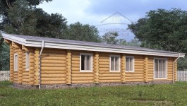 фото Дом из бревна 107.16