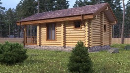 фото Баня из бревна 50.59