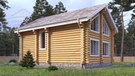 фото Дом из бревна 157.52