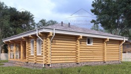 фото Дом из бревна 128.96