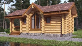 фото Баня из бревна 39.48