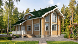 фото Дом из бруса 119.89