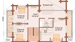 фото Дом-баня из бруса 356.04