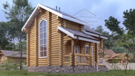 фото Дом из бревна 108.87