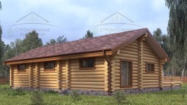 фото Дом из бревна 177.44