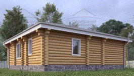 фото Дом из бревна 129.7