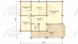 фото Баня из бревна 77.91