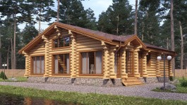 фото Дом из бревна 120.65