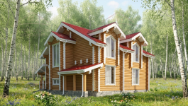 фото Дом из бревна 245.85