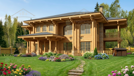 фото Дом из бруса 365.56