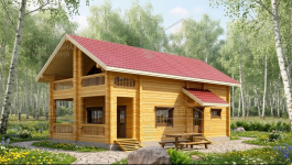 фото Дом из бруса 170.97