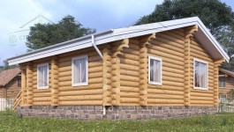 фото Дом из бревна 112.58
