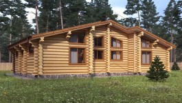 фото Дом из бревна 146.3