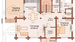 фото Дом из бруса 270.26