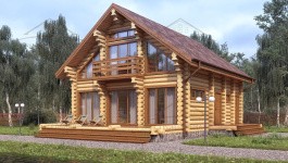 фото Дом из бревна 164.85