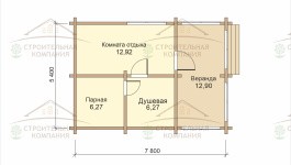 фото Баня из бревна 37.71