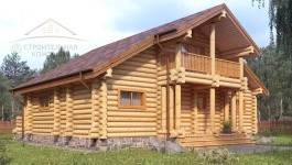 фото Дом из бревна 172.49