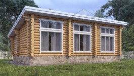 фото Дом из бревна 86.31