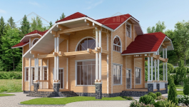 фото Дом из бруса 256.82